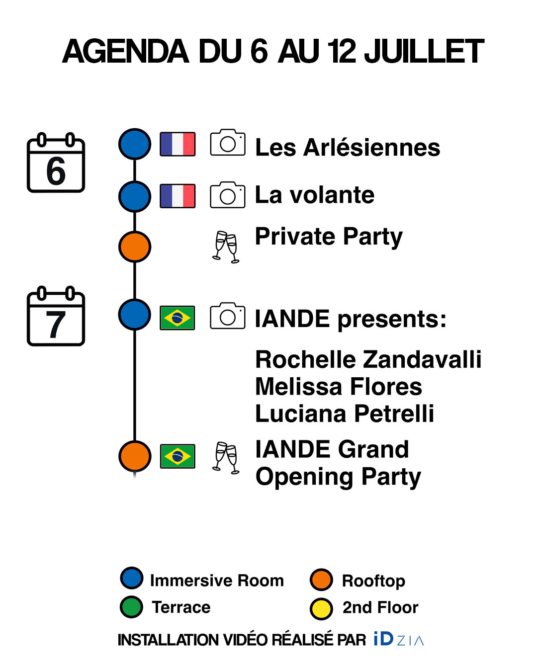 Agenda 6-7 juillet